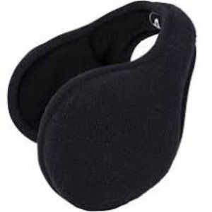 180s Unisex Urban Ear Warmer Black
